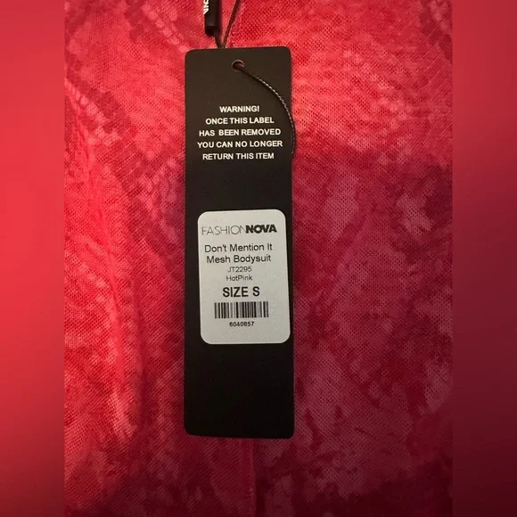 Fashion Nova Don’t Mention It bodysuit - Picture 4 of 4